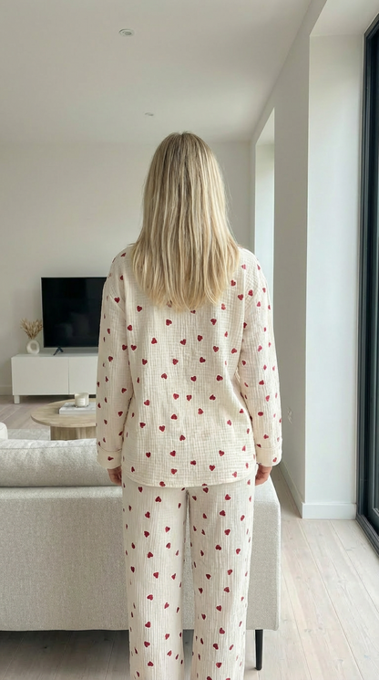 Love Heart PJ Set