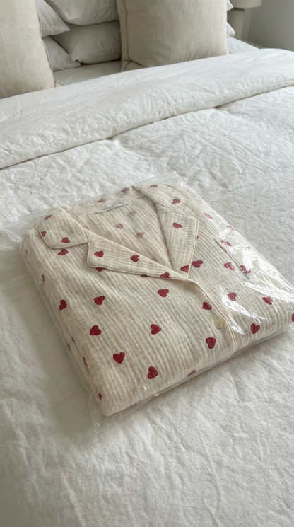 Love Heart PJ Set