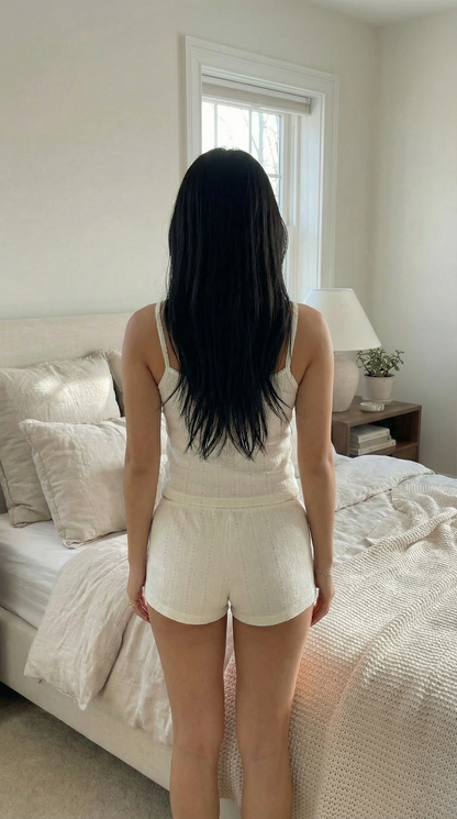 Pointelle Cami Sleep Set