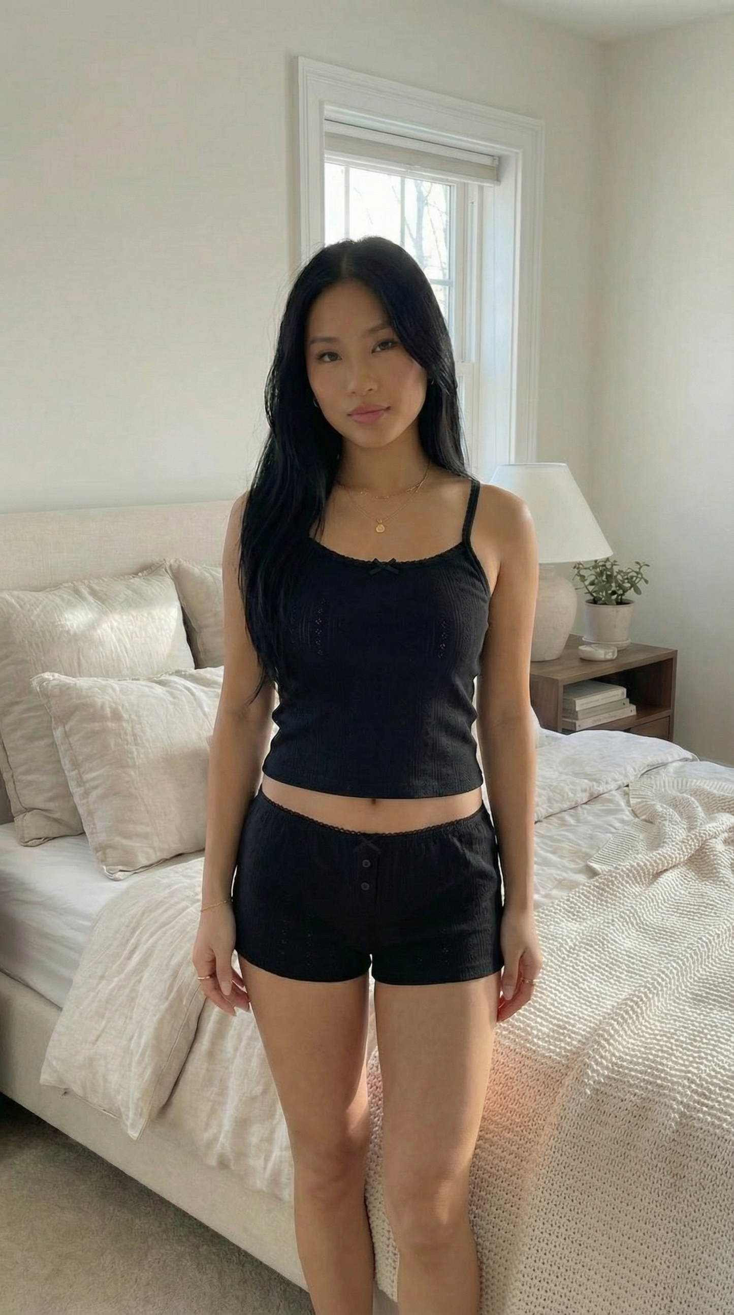 Pointelle Cami Sleep Set